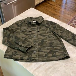 John+Jenn Camo Jacket Sz XS